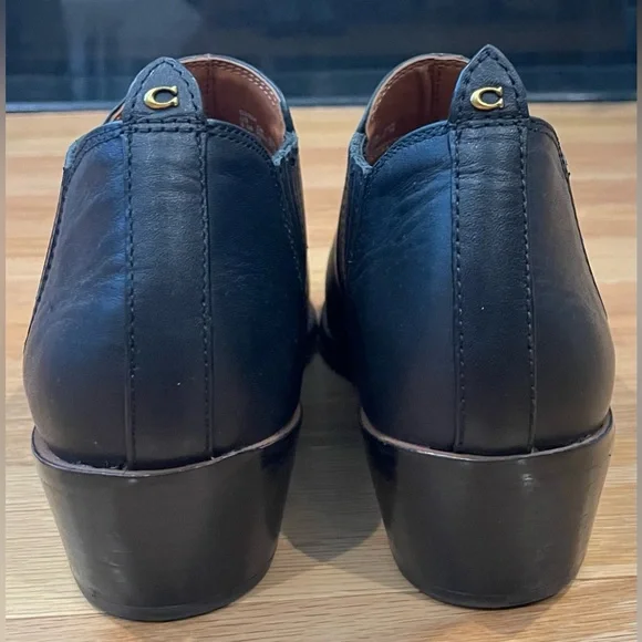 Coach Black Ankle Booties - Picture 3 of 6